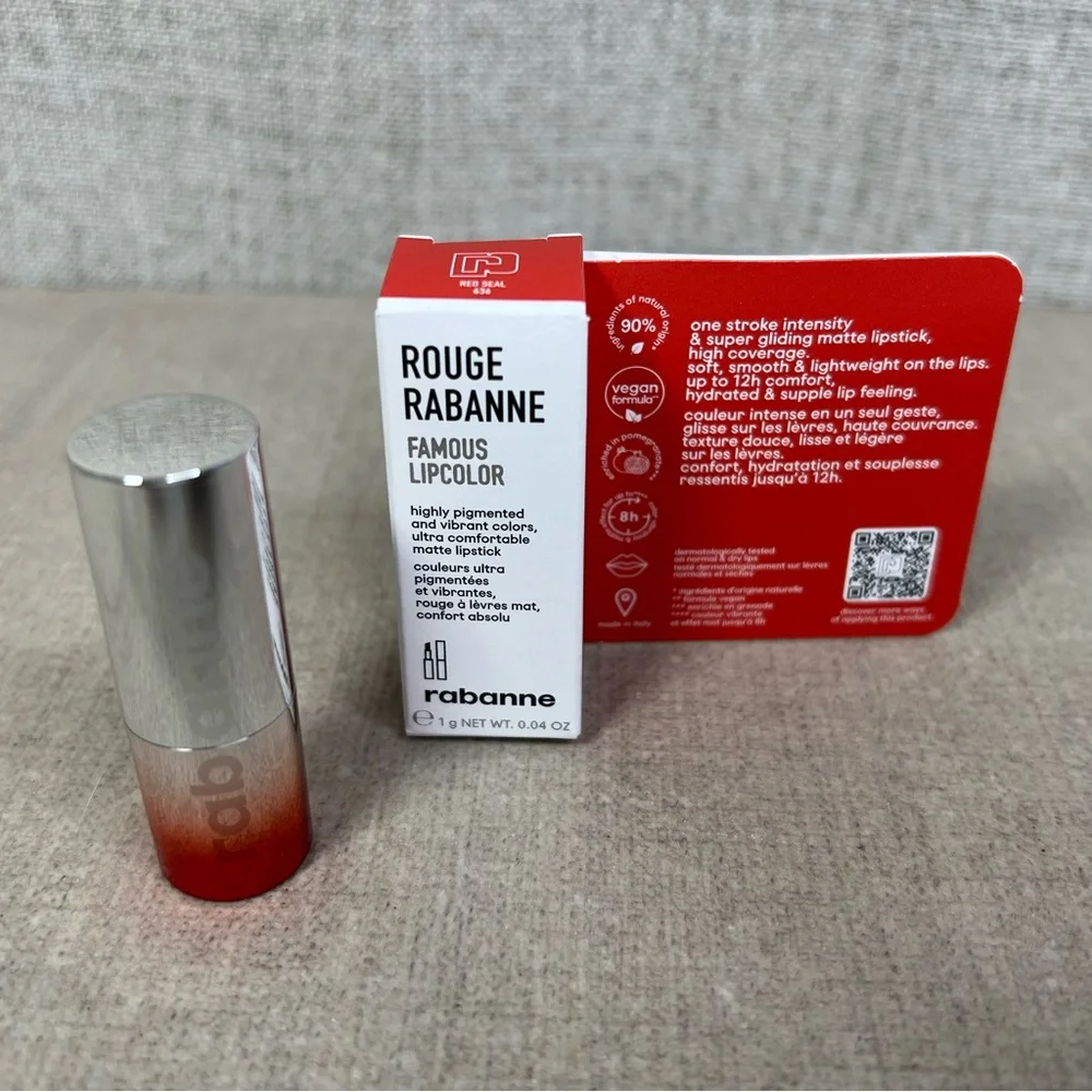 ❤️ Rabanne Famous Lipcolor Matte Lipstick mini